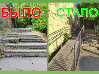 Специалисты Семейной приёмной РО ВОРДИ Севастополя продолжают решать вопросы доступности городской среды для маломобильных граждан